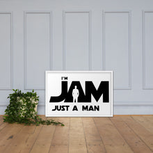 I'm JAM Framed matte paper poster