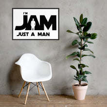 I'm JAM Framed matte paper poster